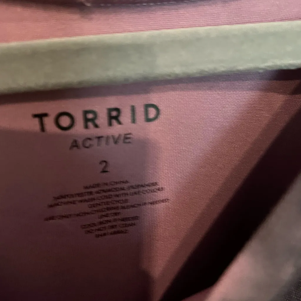 Torrid Pink and Black Spiral Tie-Dye Sweatshirt - Image 2