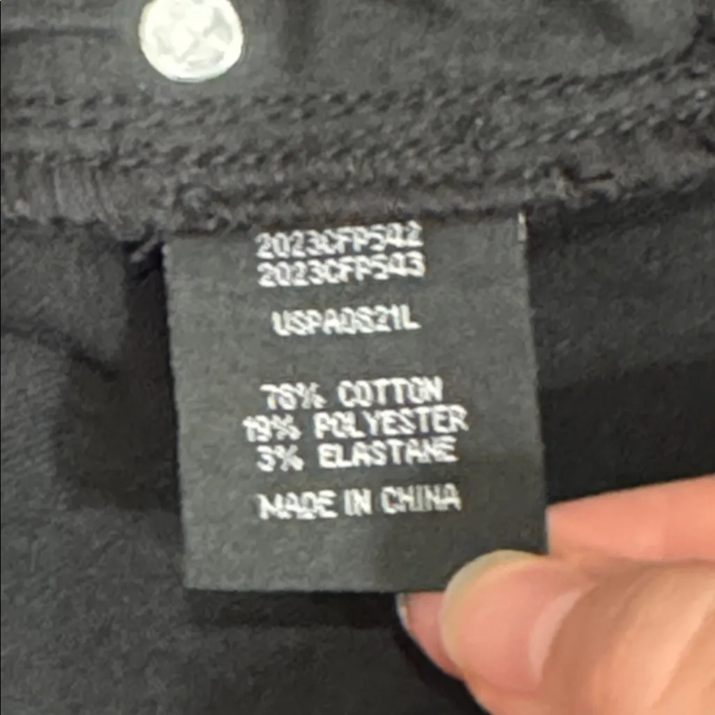 Universal Standard Joni Hi-Rise Curve Slim Leg Black Jeans US sz 6X runs small - Image 10