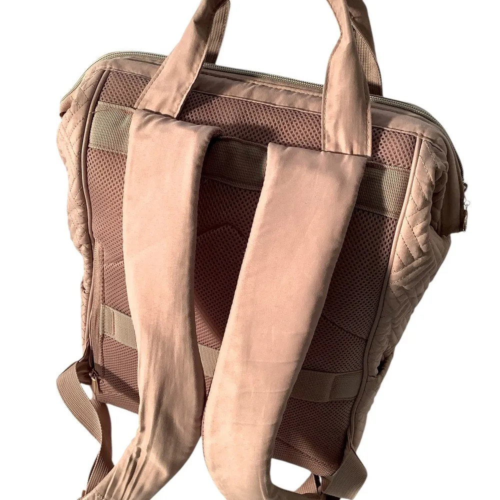 BAGSMART 17” Travel Laptop Backpack for Women, Business Computer Backpack School Pink - Image 6