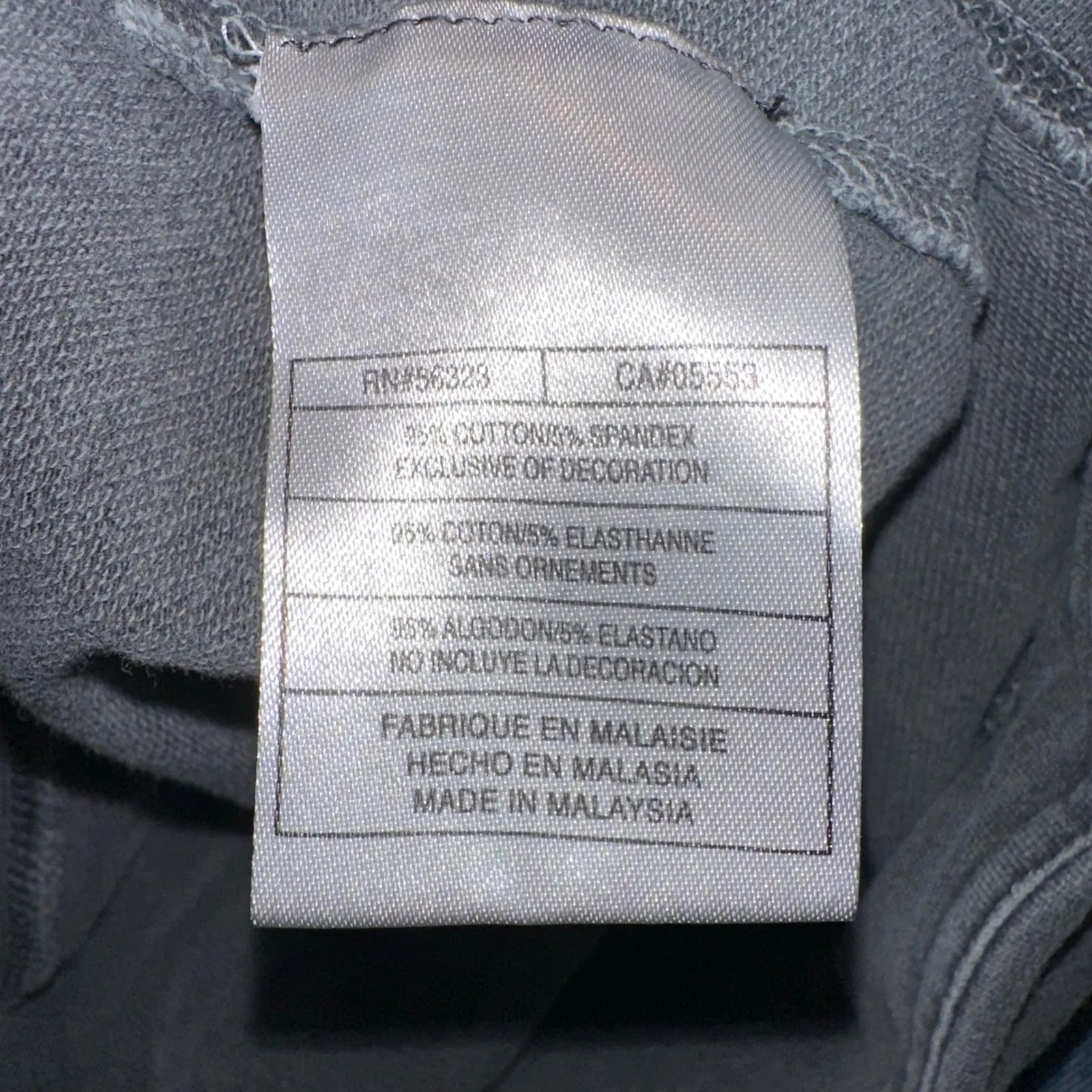 Nike Vintage Wash‎ Sweat Shorts Lounge Activewear Drawstring Pocket Gray S - Image 3