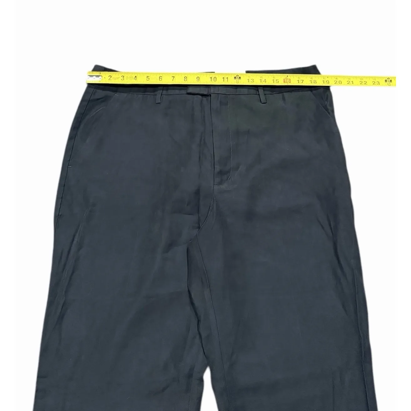 A New Day Womens Straight Leg High Rise Pants 16R Slim Hip & Thigh Black NWT - Image 3