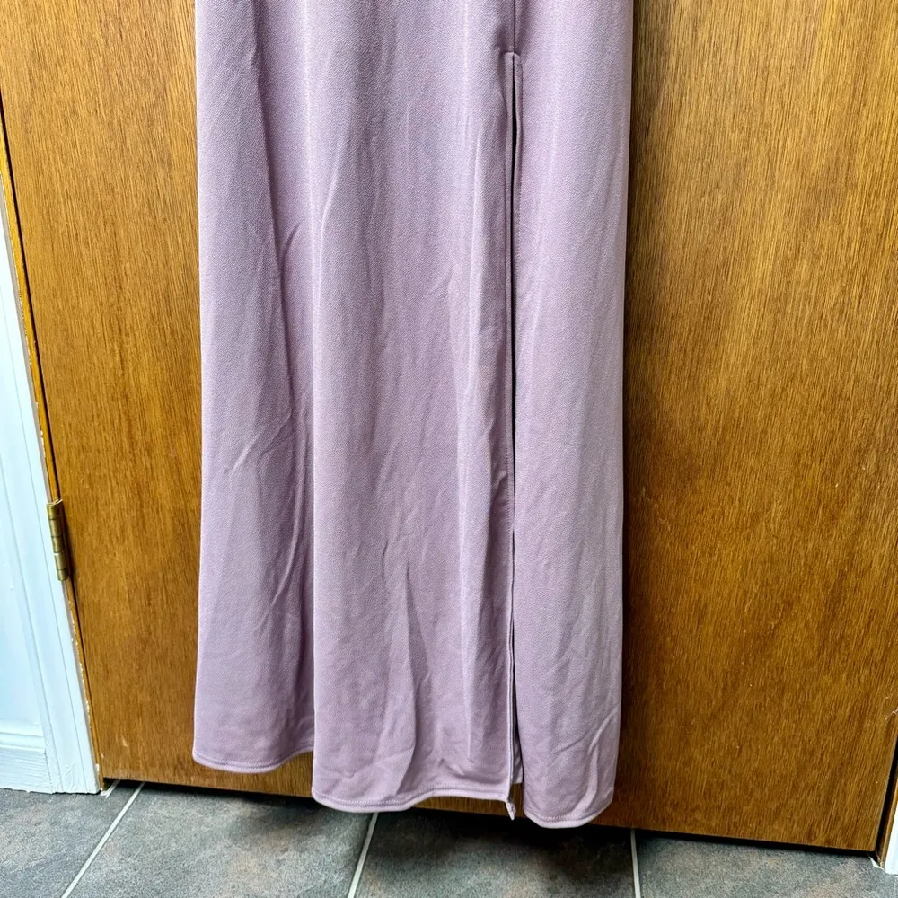 NEW  Alex Convertible Bridesmaid Dress Crepe Dark Mauve Small NWT - Image 7