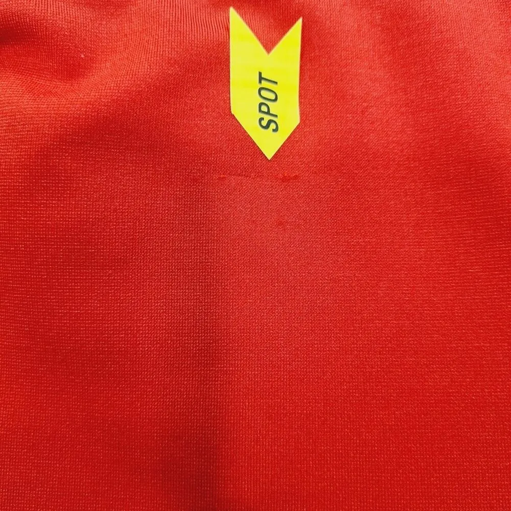 Superdown Izzy Ruffle Maxi Dress in Red XS - Image 11