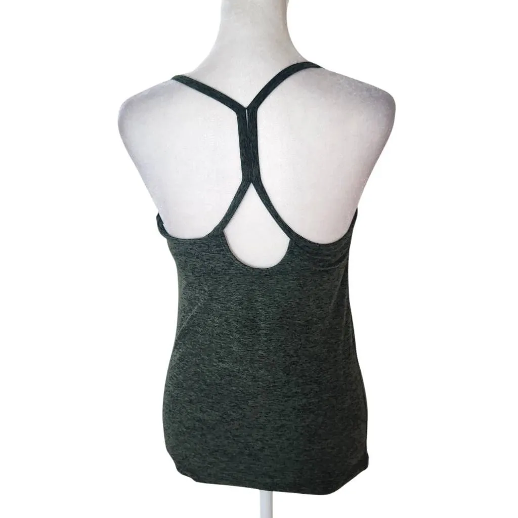 Interval Green Activewear Tank Top Size Large Green Athletic Top - Image 2