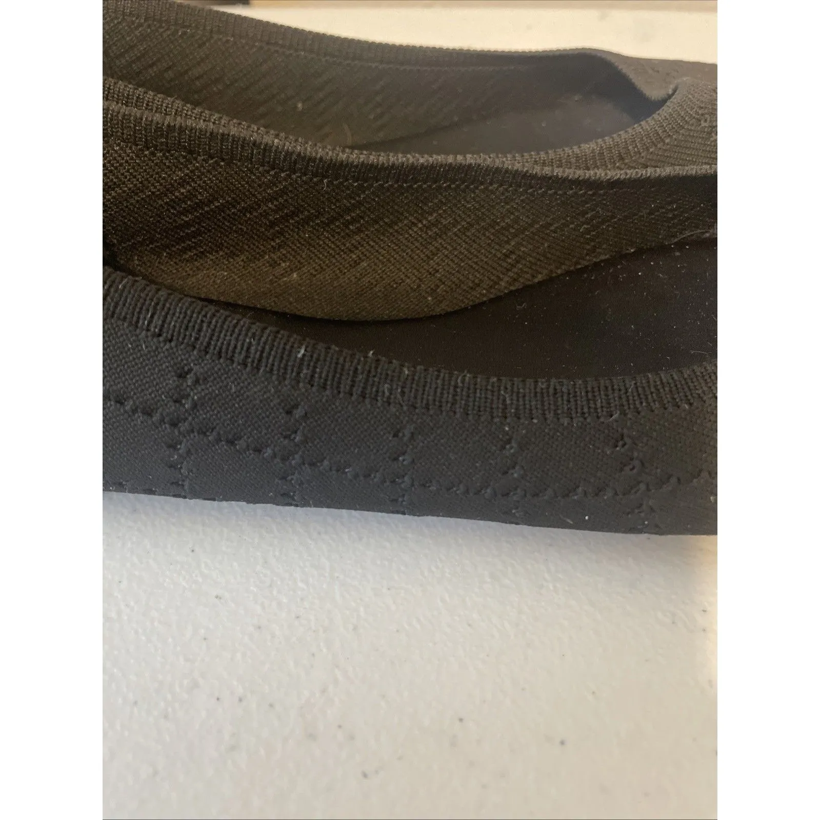 Mia Evanna Black Crochet Round Toe Flats Cushioned Comfort Women’s Size 8M - Image 4