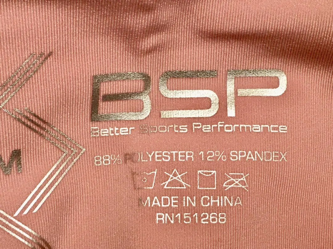 Pink Athletic Leggings Size M - Image 5