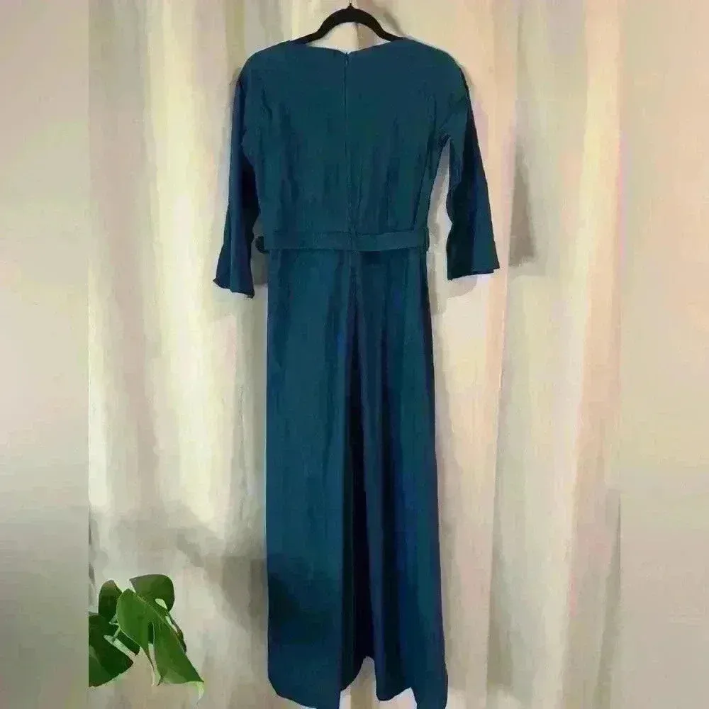 Women’s Blue Kopi Luwak Dress - Image 4