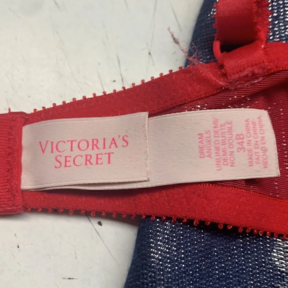 🔥5/20🔥Victoria Secret Dream Angels  Lacy Bra Sz 34B - Image 4