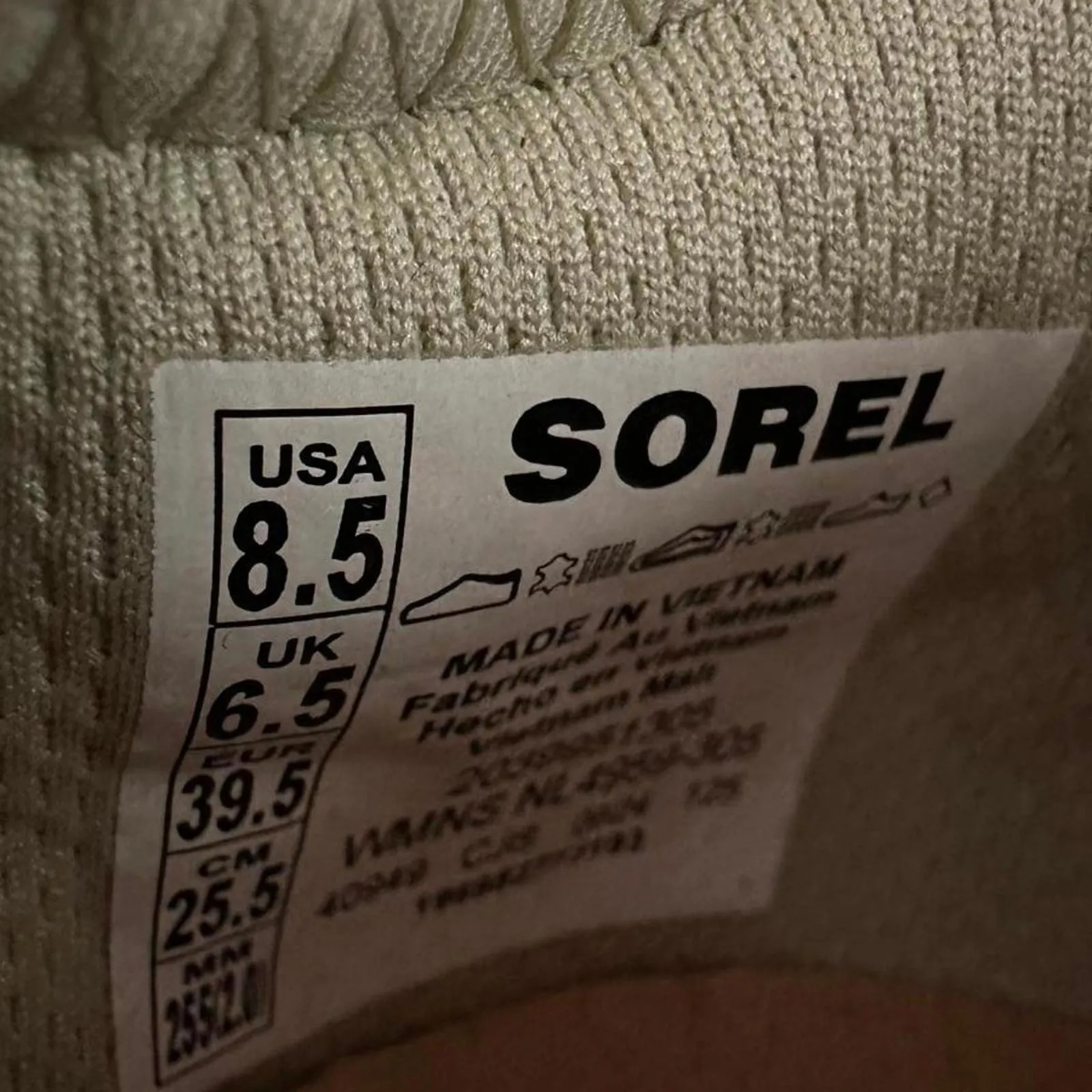 Sorel KINETIC Impact II Strap Women's Sneaker Size 8.5 Light Aloe/Chalk 2039951 - Image 3