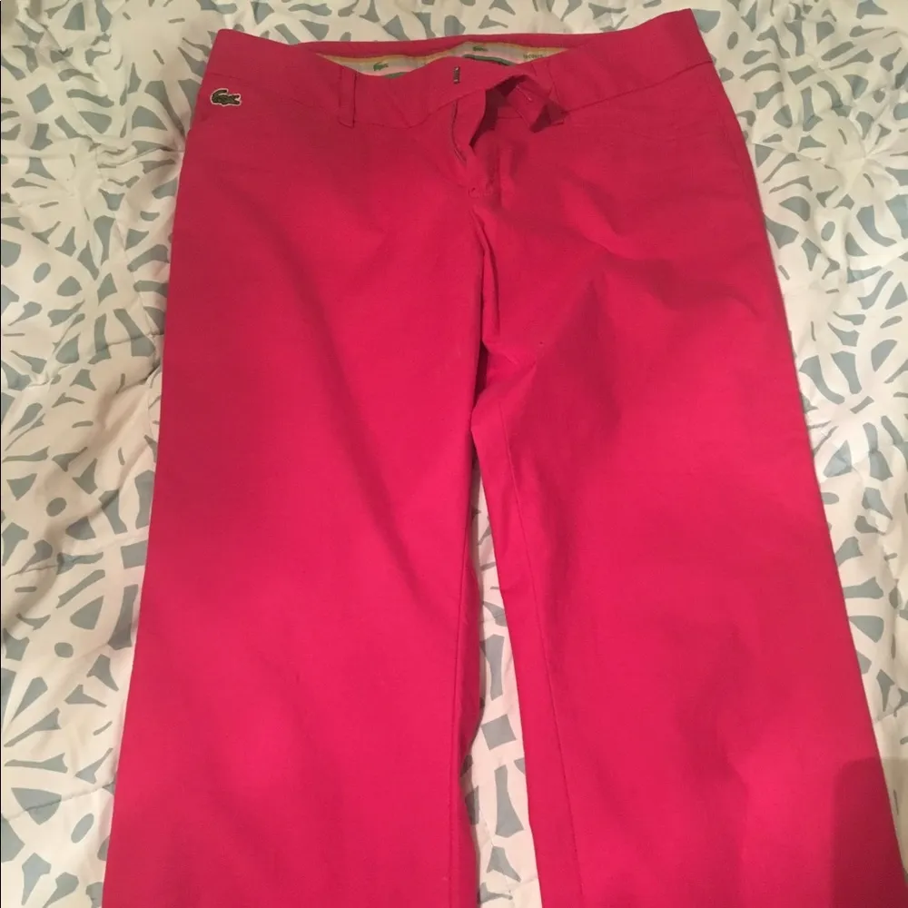 Lacoste nwot ankle  pants - Image 2