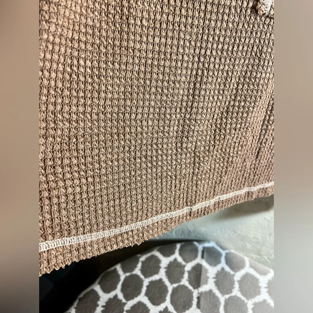 She + Sky Tan Long Sleeve Tee - Image 6