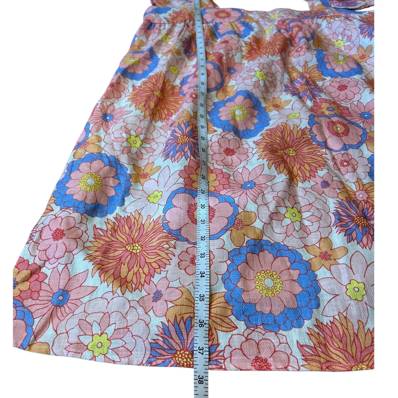 Tuckernuck x Cameran Eubanks Wimberly Folly Floral Flutter Sleeve Mini Dress XXL - Image 5