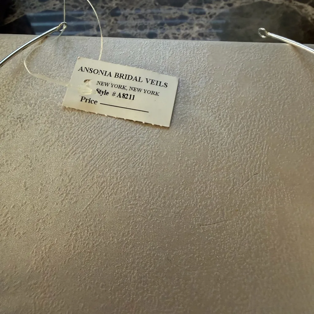 Ansonia of New York Veil Silver Bridal Rhinestone Tiara Brand New - Image 3