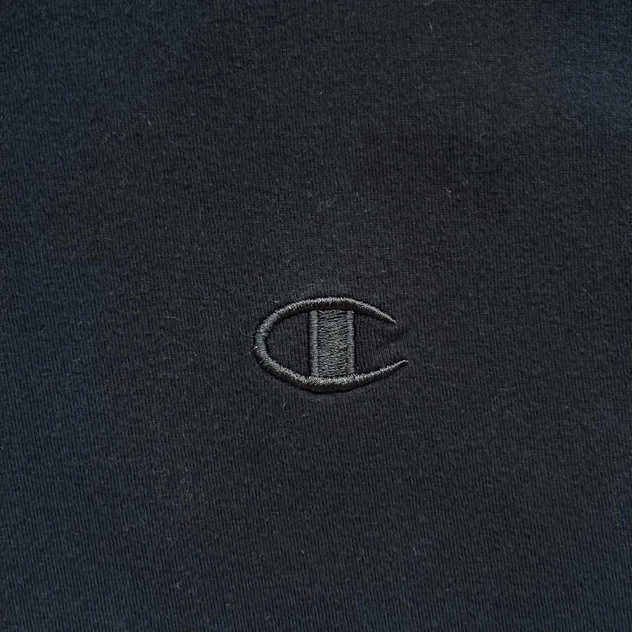 Champion Black and Grey Ringer Tee M - Image 4