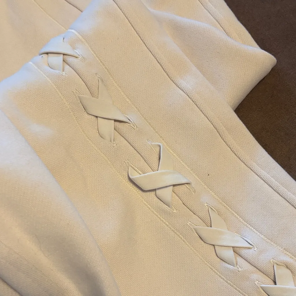 Amazon Cream Women's Track Pants - Image 3