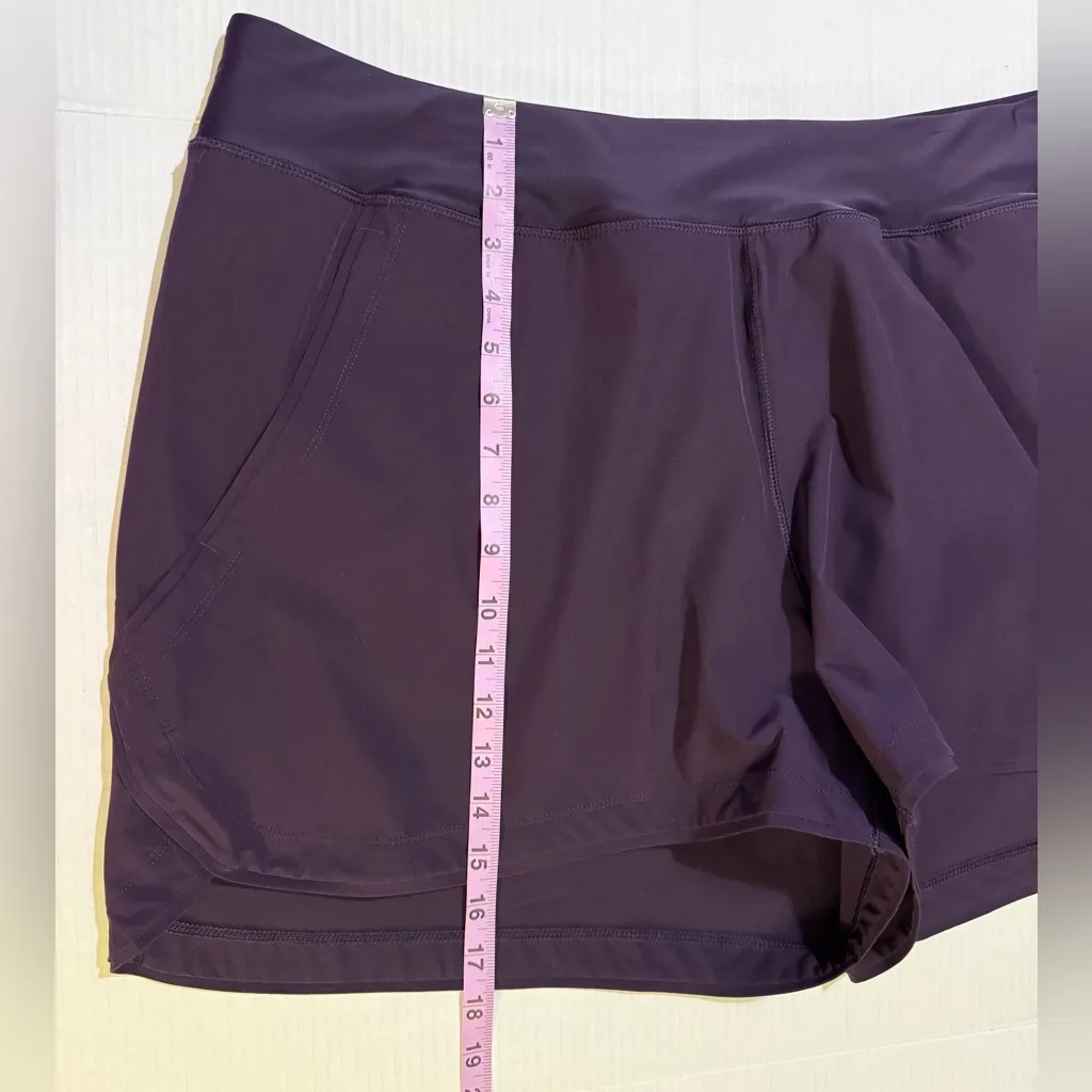 Lands’ End Women’s Plus Purple Swim Exercise Sport Skort Slant Pocket 22W - Image 5