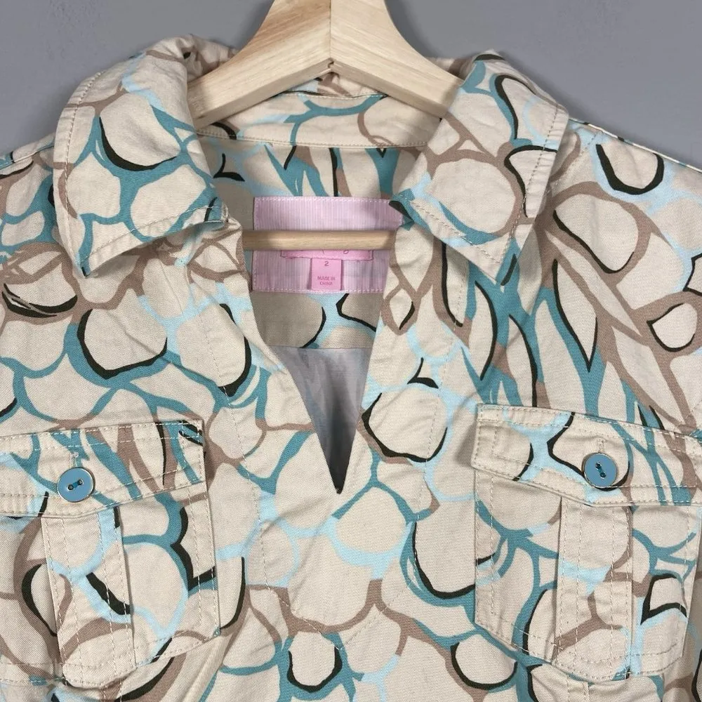 Lilly‎ Pulitzer You Crack Me Up Big Time Dress size 2 Bird feather print Preppy - Image 3