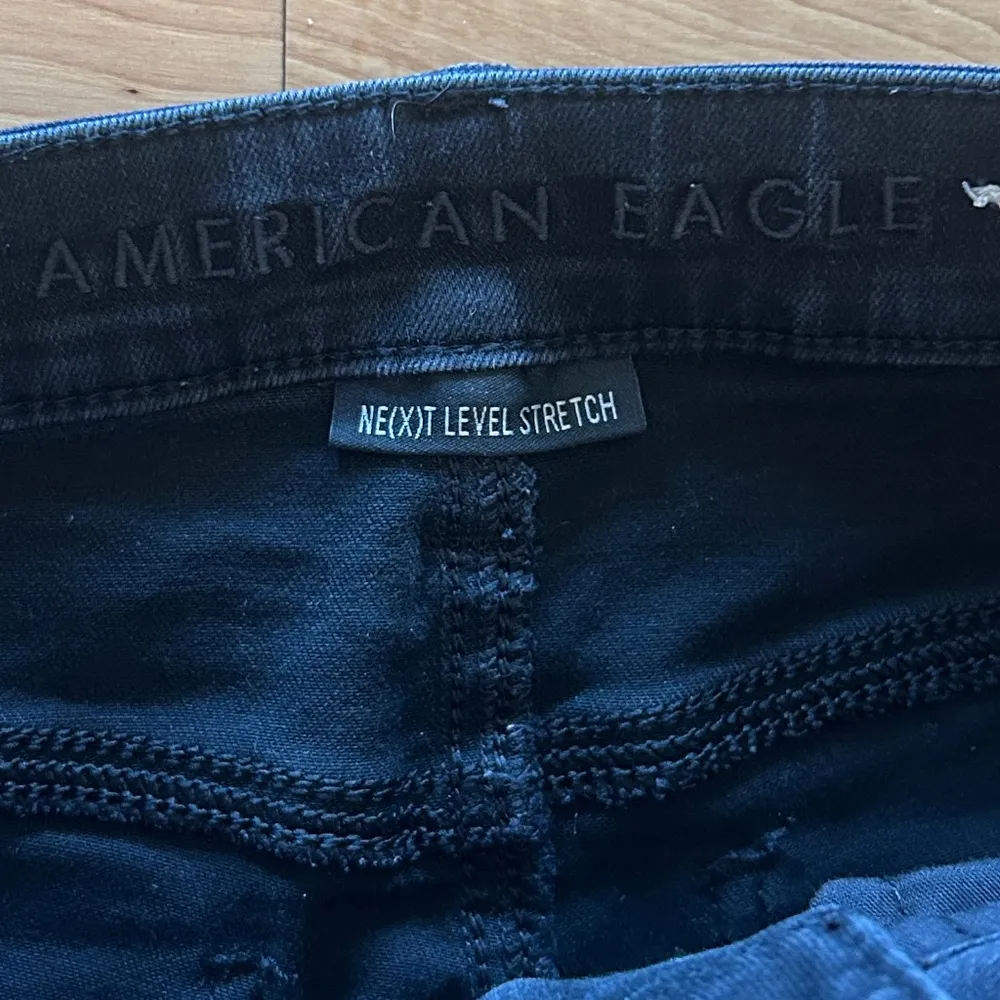 American Eagle Women's  AE Next Level High-Waisted Black Jeans size 6 regular LN - Image 3