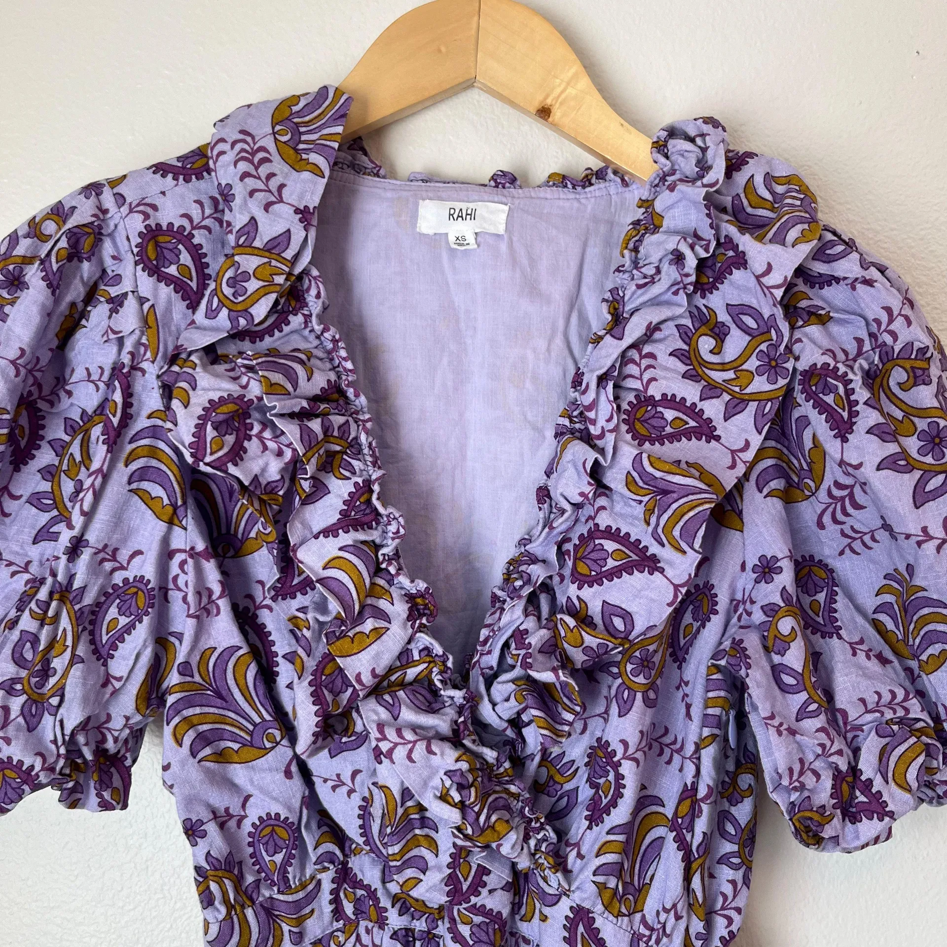 Rahi Paisley Amber Mini Dress - Image 6