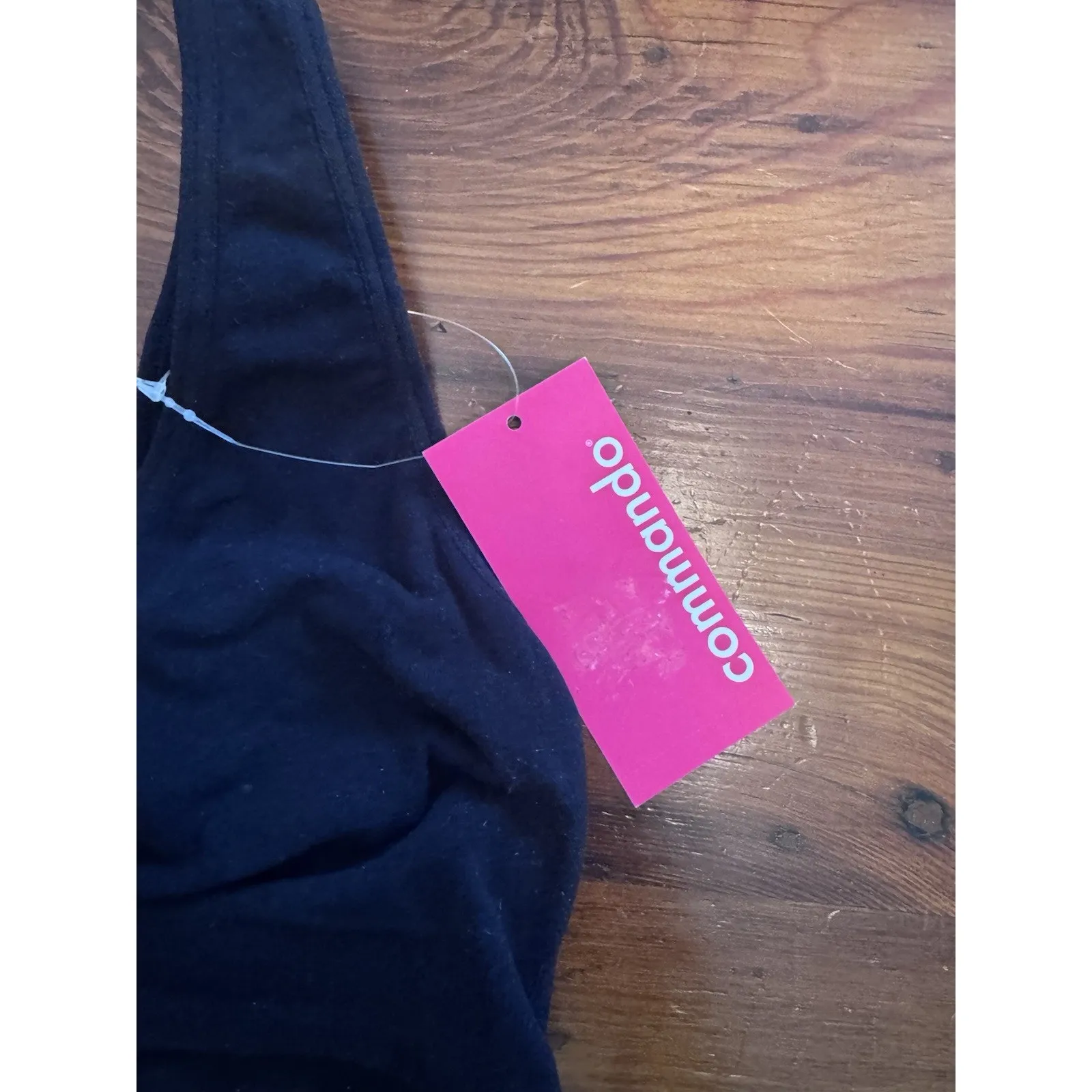 Commando Black Ballet Body Bralette L49128 Size S/M NWT $64 MSRP - Image 5