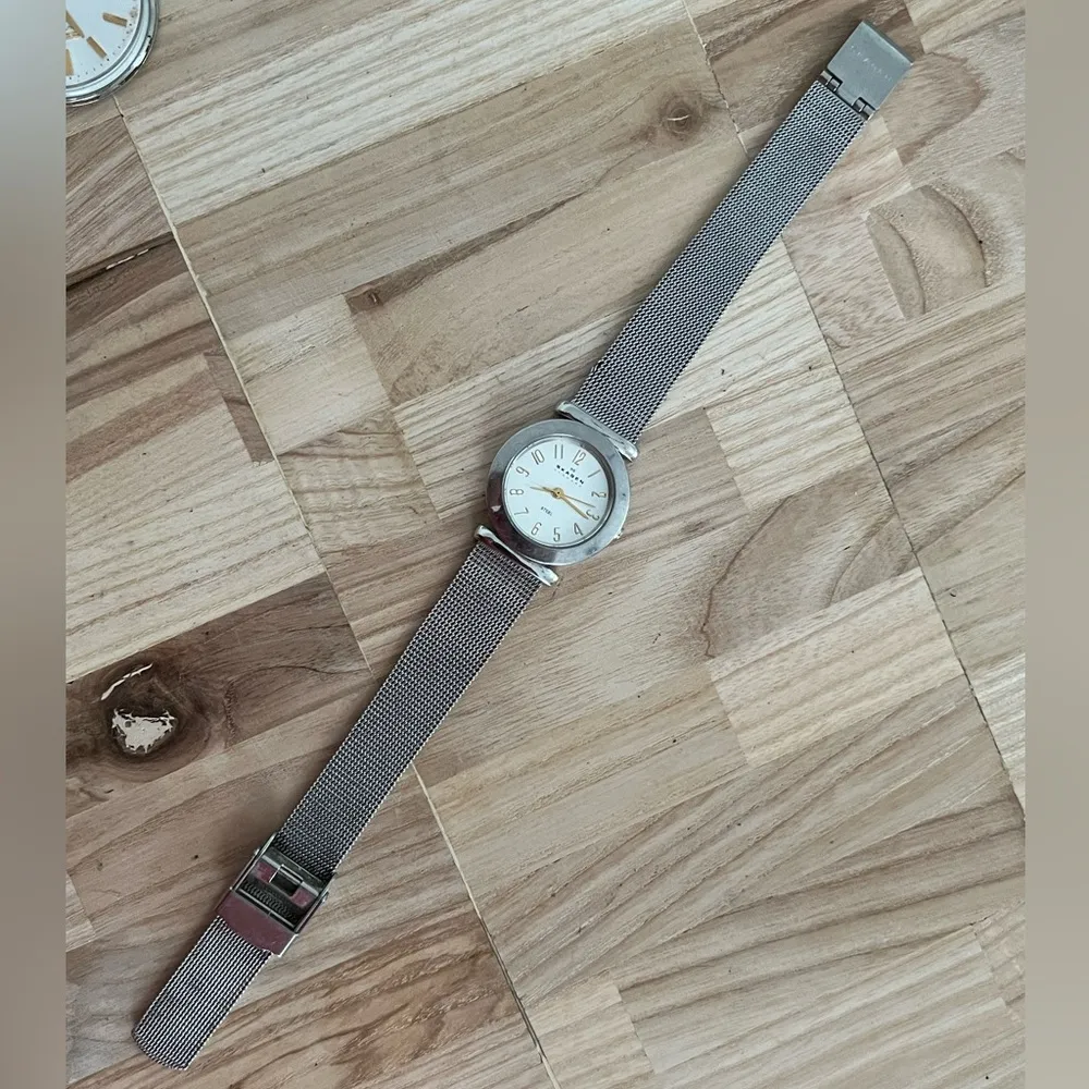 Skagen Steel Ladies Watch Silver Dial Adjustable Stainless Steel Mesh Bracelet - Image 7