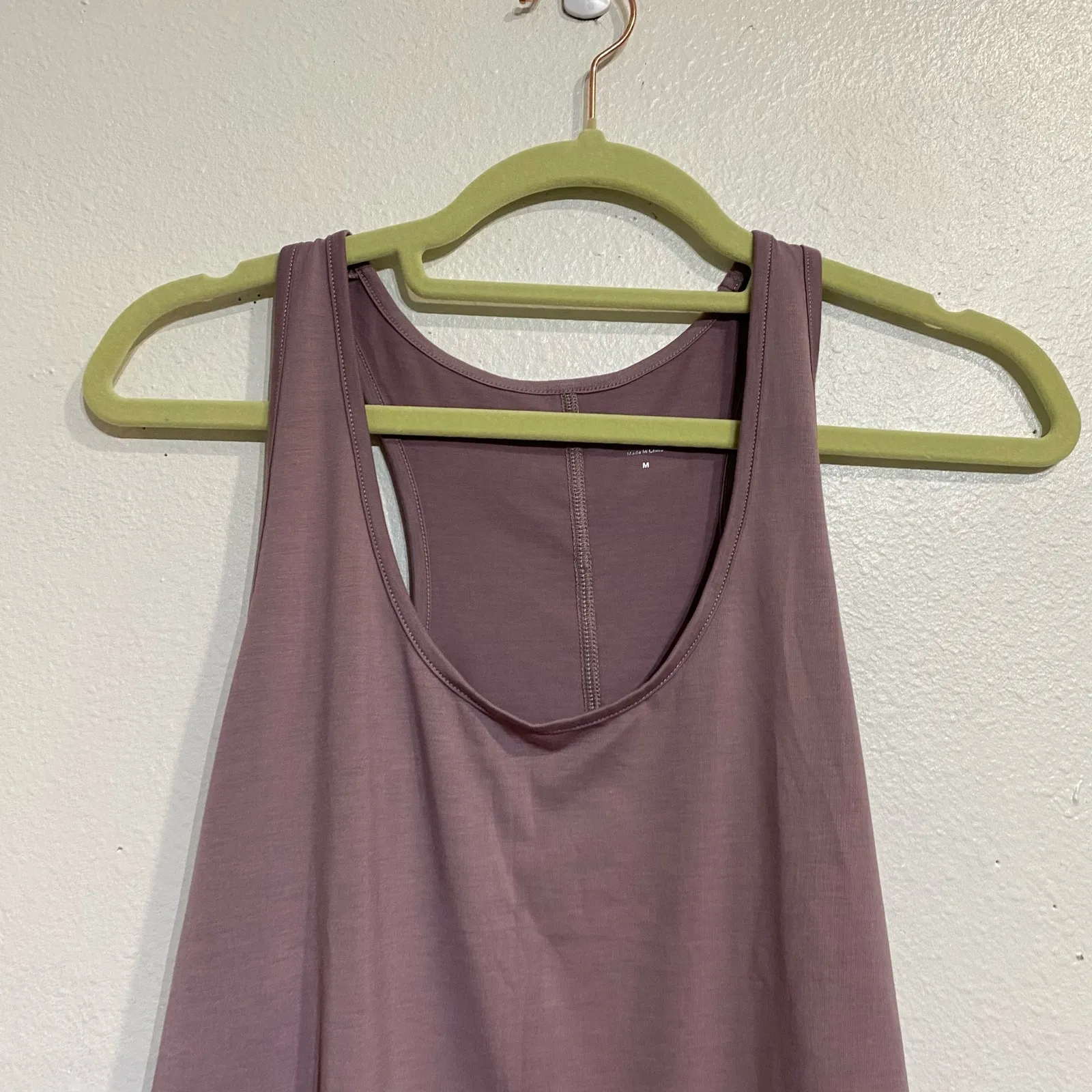 Johnny Was Calme Purple Effect Draped Racer Back Tank Top Sz M NWT - Image 3