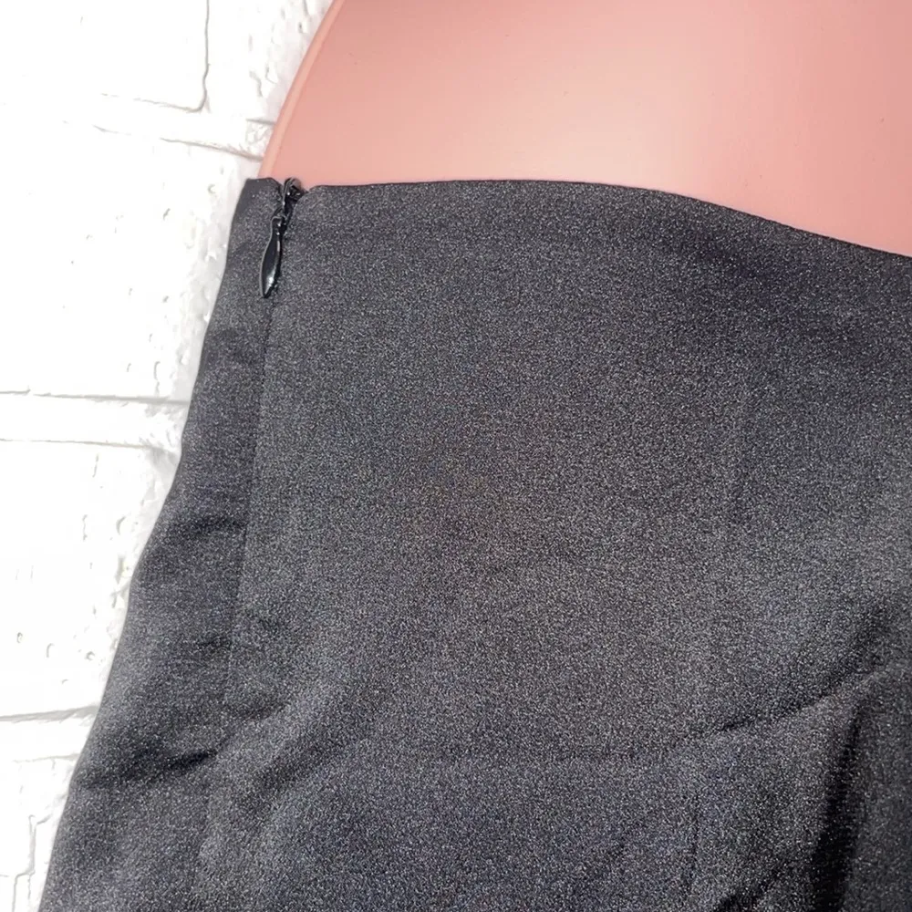 New women’s lined black A line mini skirt - Image 2
