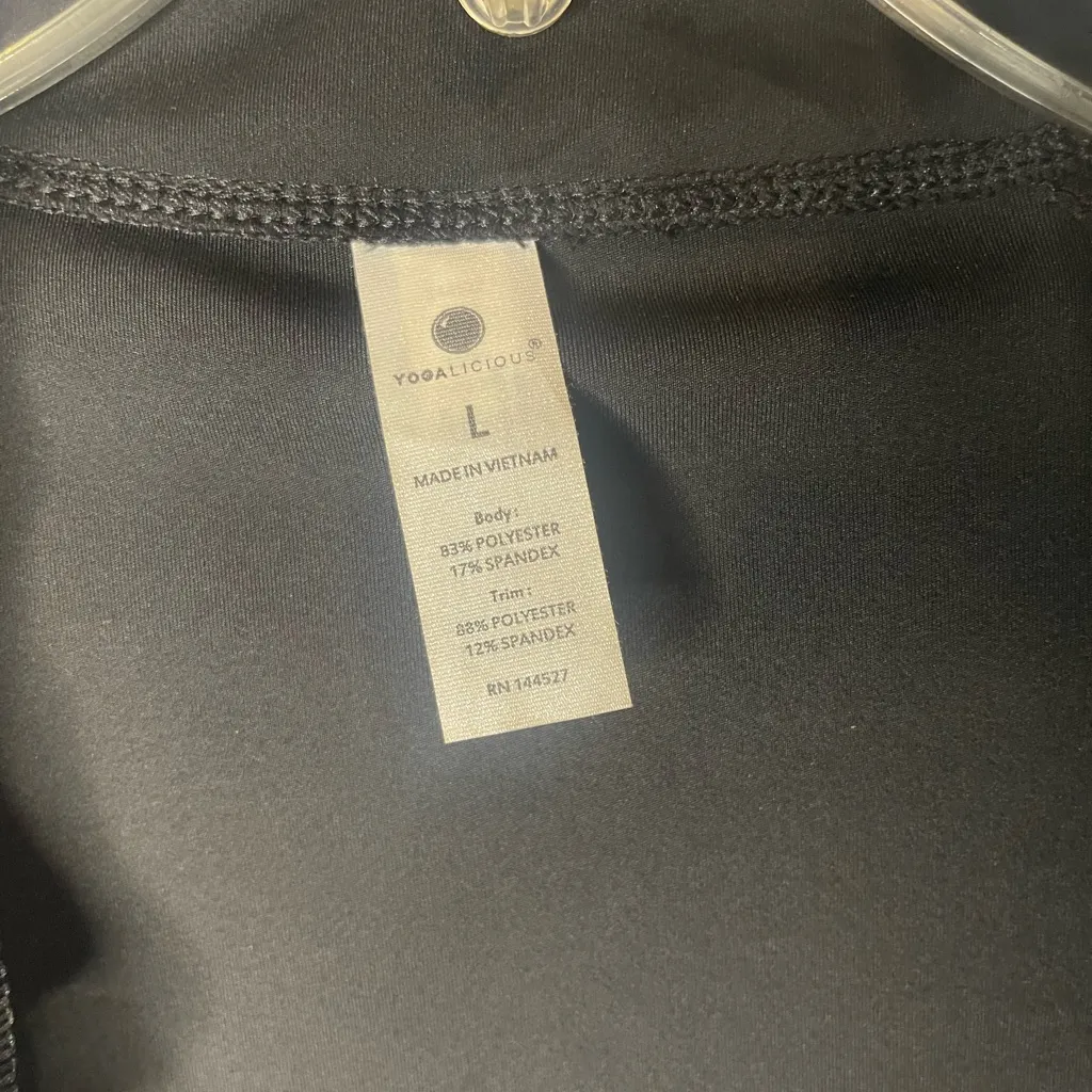 Yogalicious  Women's zip Jacket - black - Image 2