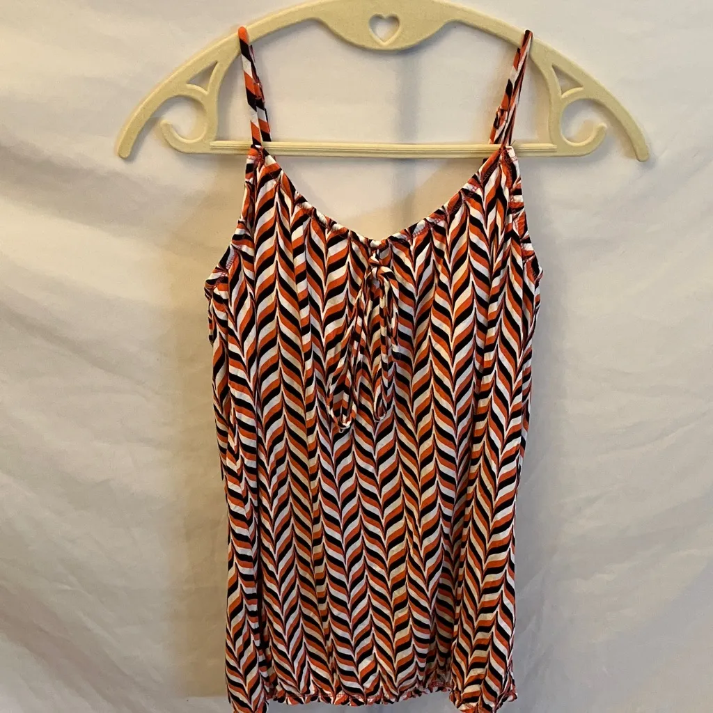 Banana Republic:Chevron Patterned Tank Top- Built-in Bra- Elastic Waist Bottom-S - Image 12