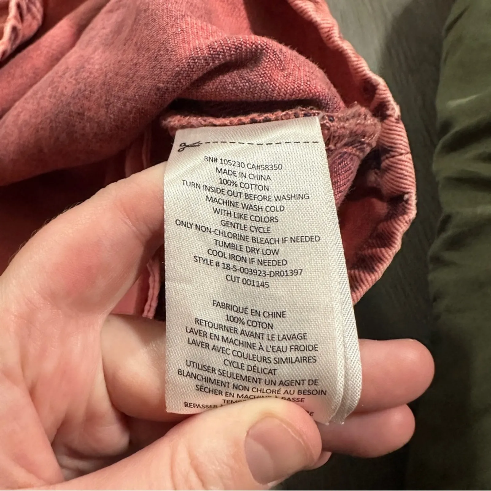 Current/Elliott The Jumpsuit Long Sleeve‎ Denim Dress in Acid Pink Size 2 - Image 8