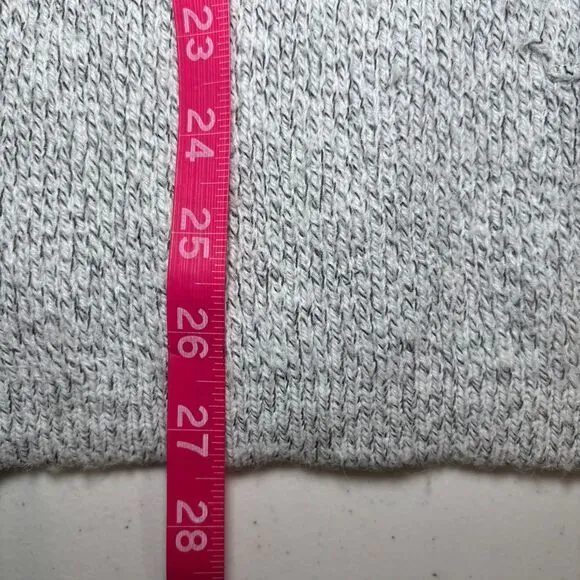 Ann Taylor LOFT‎ Gray Oversized Cardigan One Size Pockets - Image 5