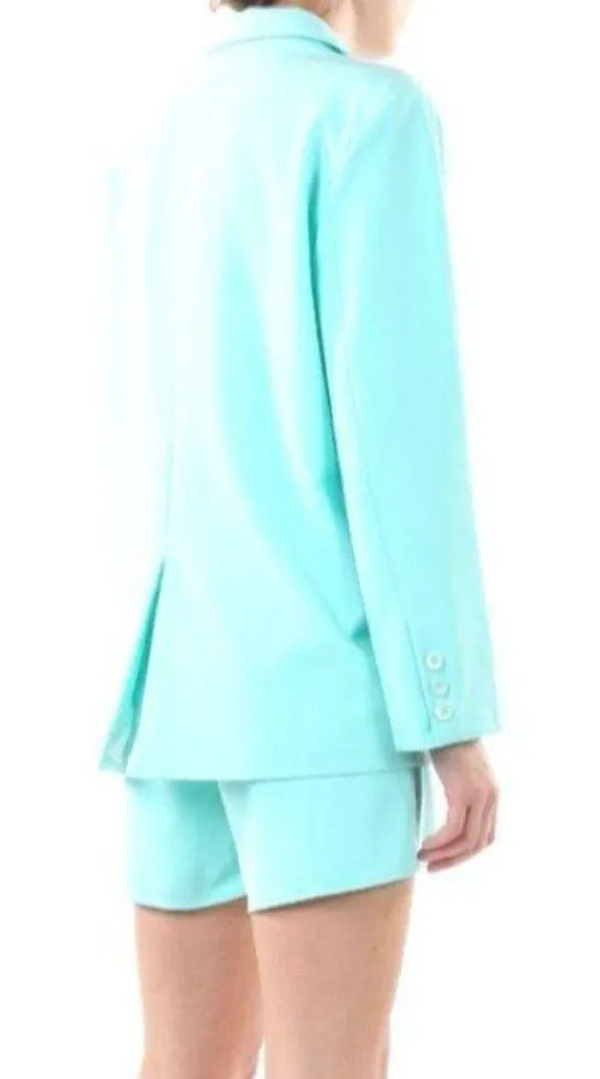 Beulah Style Just Business Two Piece Set Blazer Shorts Set Mint Size Large NWT - Image 3