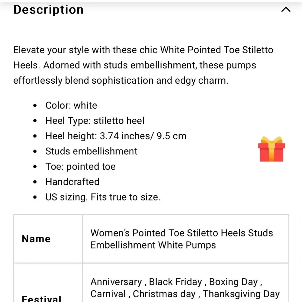 JEFFREY CAMPBELL SPANGLED Pointed Toe Stud Details Heels Pumps Size 9 - Image 10