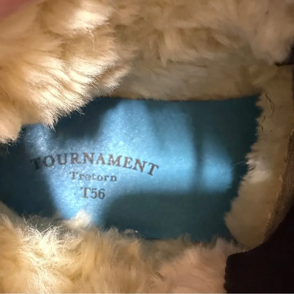 Tretorn Leather Hightop Black Lace Up Sneakers Shoes Size 9 - Image 10