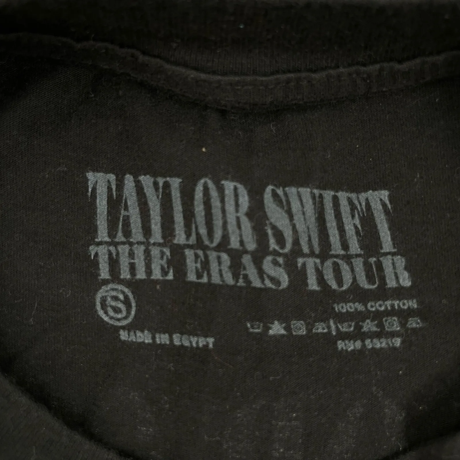 Taylor Swift Eras Tour Concert Tee Official Merch Black Albums Top Unisex Size S - Image 6