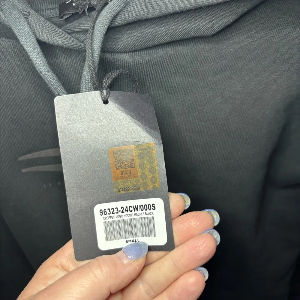 Harley Davidson crop hoodie Green - Image 5