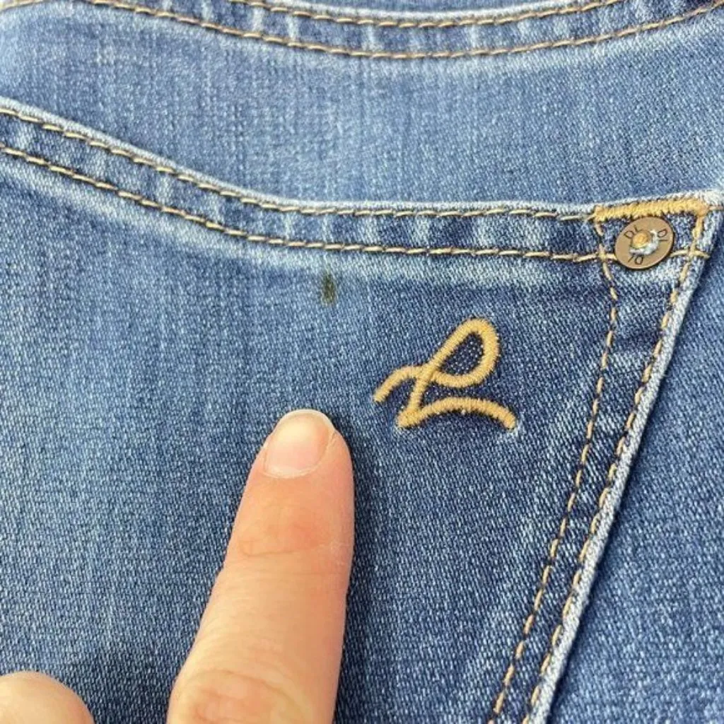 DL1961 Emma Legging Skinny Jean Size 26 Panama Stretch Denim Frayed Hem - Image 11