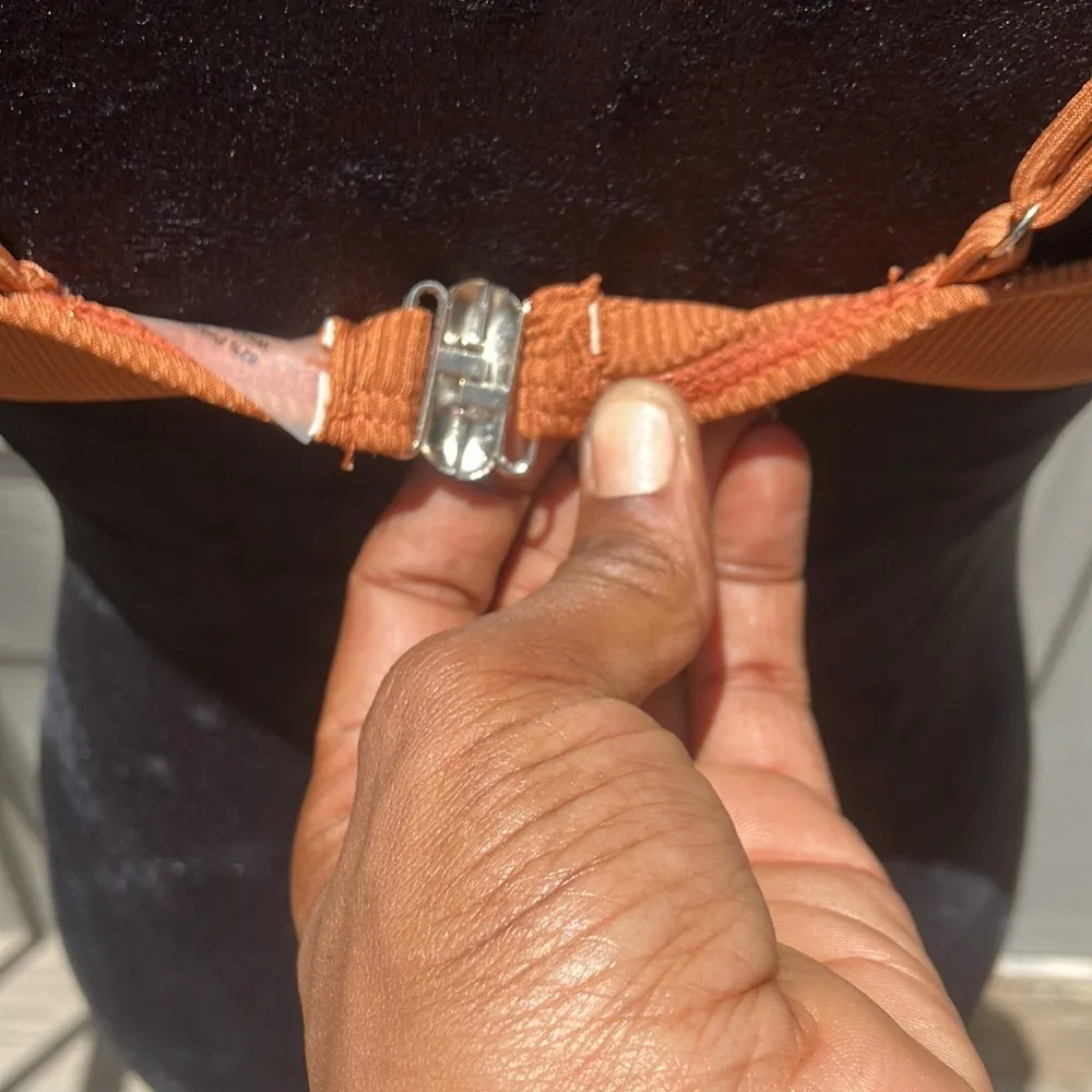 Toffee brown medium size bikini top - Image 10