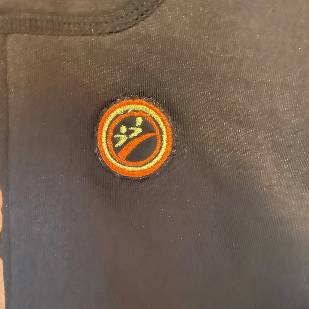 Racefaster Fleece Lined Black Legging Cycling Compression Spandex Stretch - Image 2