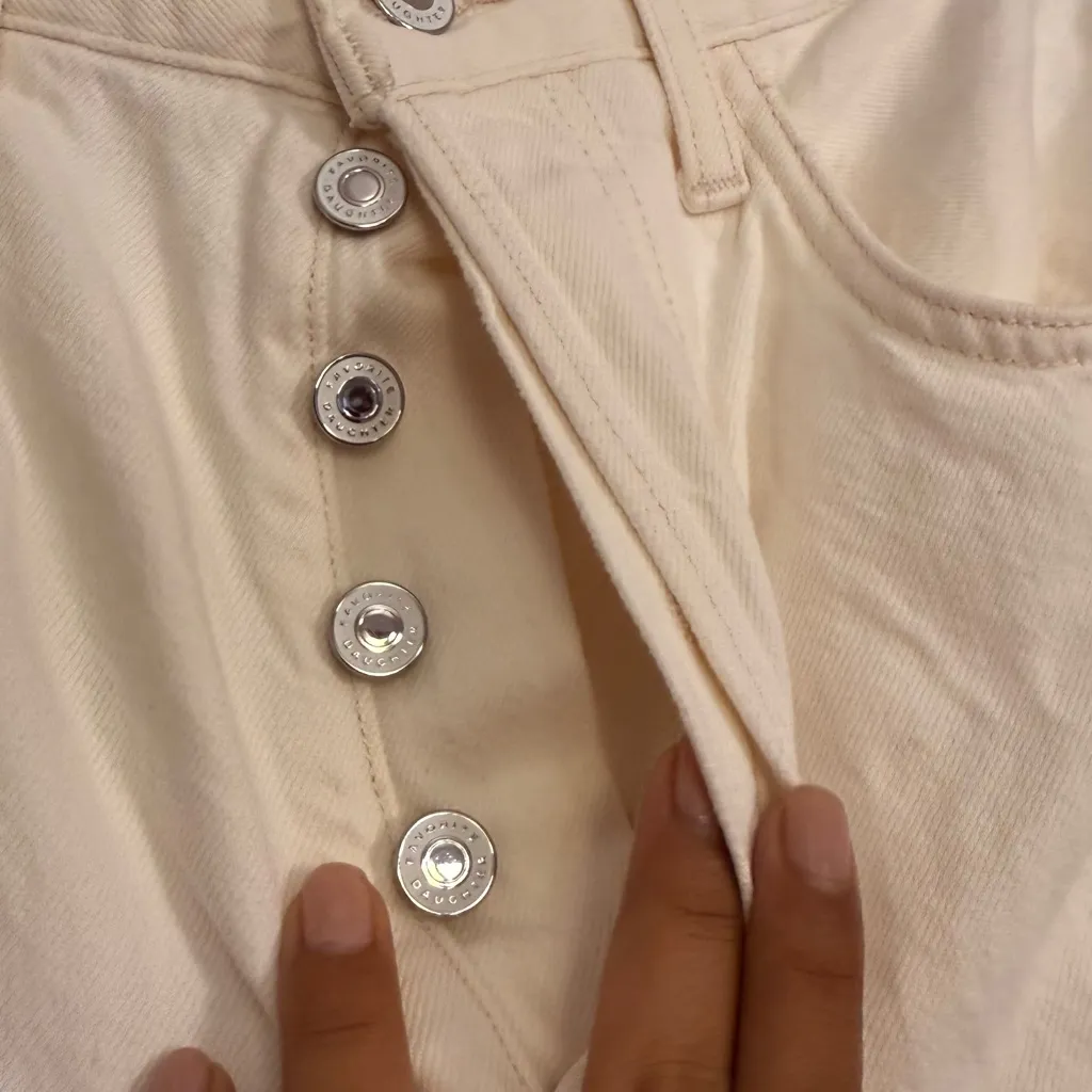 Favorite Daughter Cream Maxi Skirt White Size 2 - Image 7