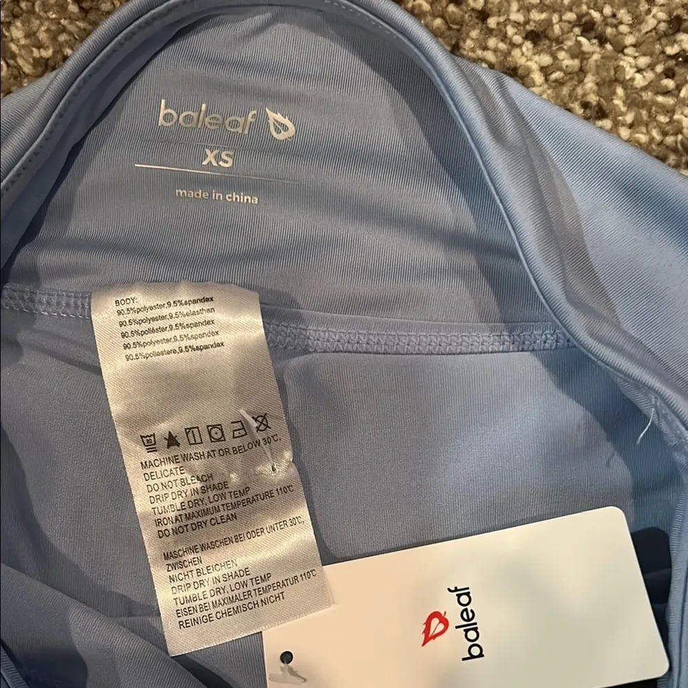 Baleaf Light Blue Layered athletic Skirt - Image 2