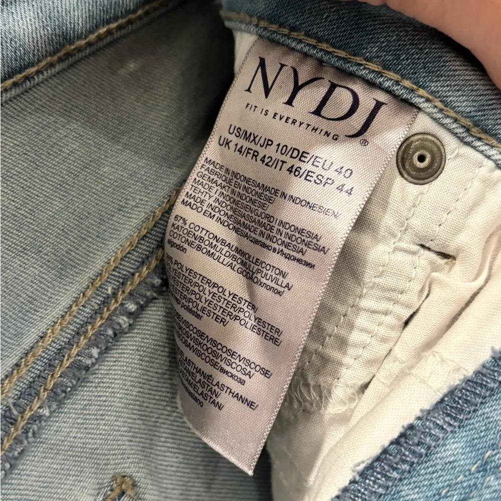 NYDJ  Denim Bermuda Shorts size 10 - Image 4