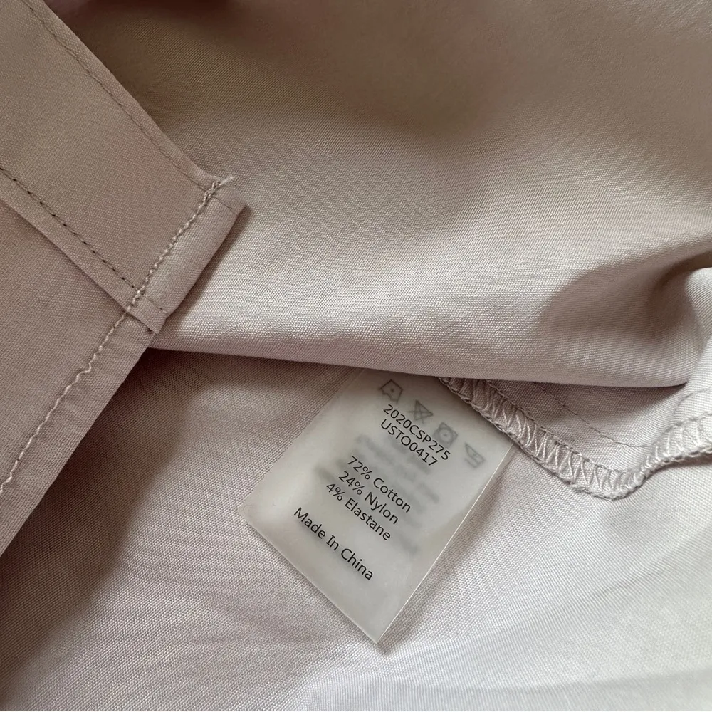 Universal Standard Canna Hi-low Button Down Shirt Lilac Marble NEW NWT Small 14- - Image 6