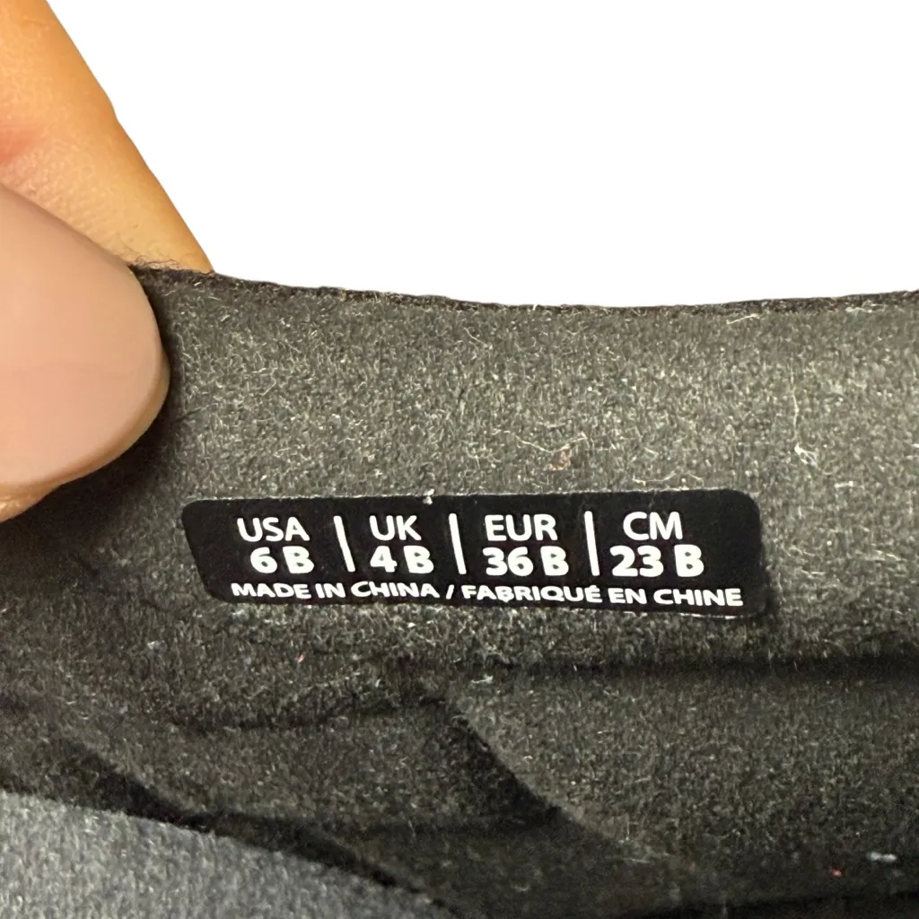 Spenco Womans Size 6B Ashley Black Suede Mule Clog Shoe Orthotic Comfort Neutral - Image 7