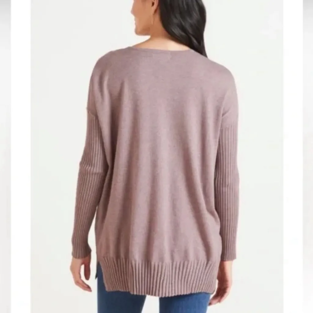 EVEREVE  EVERLY V-NECK PULLOVER SWEATER - Image 2