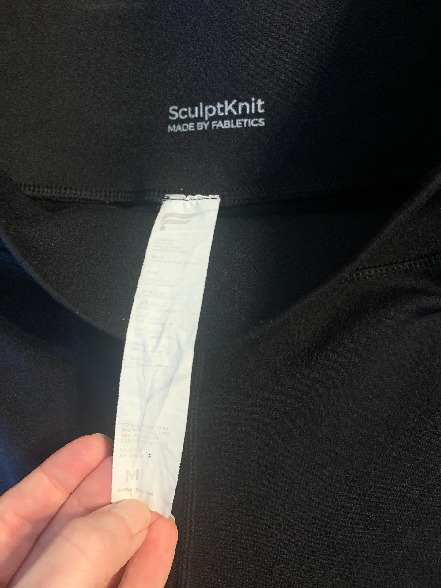 Fabletics High Waist Sculptknit Pocket 7/8 Legging - Image 3
