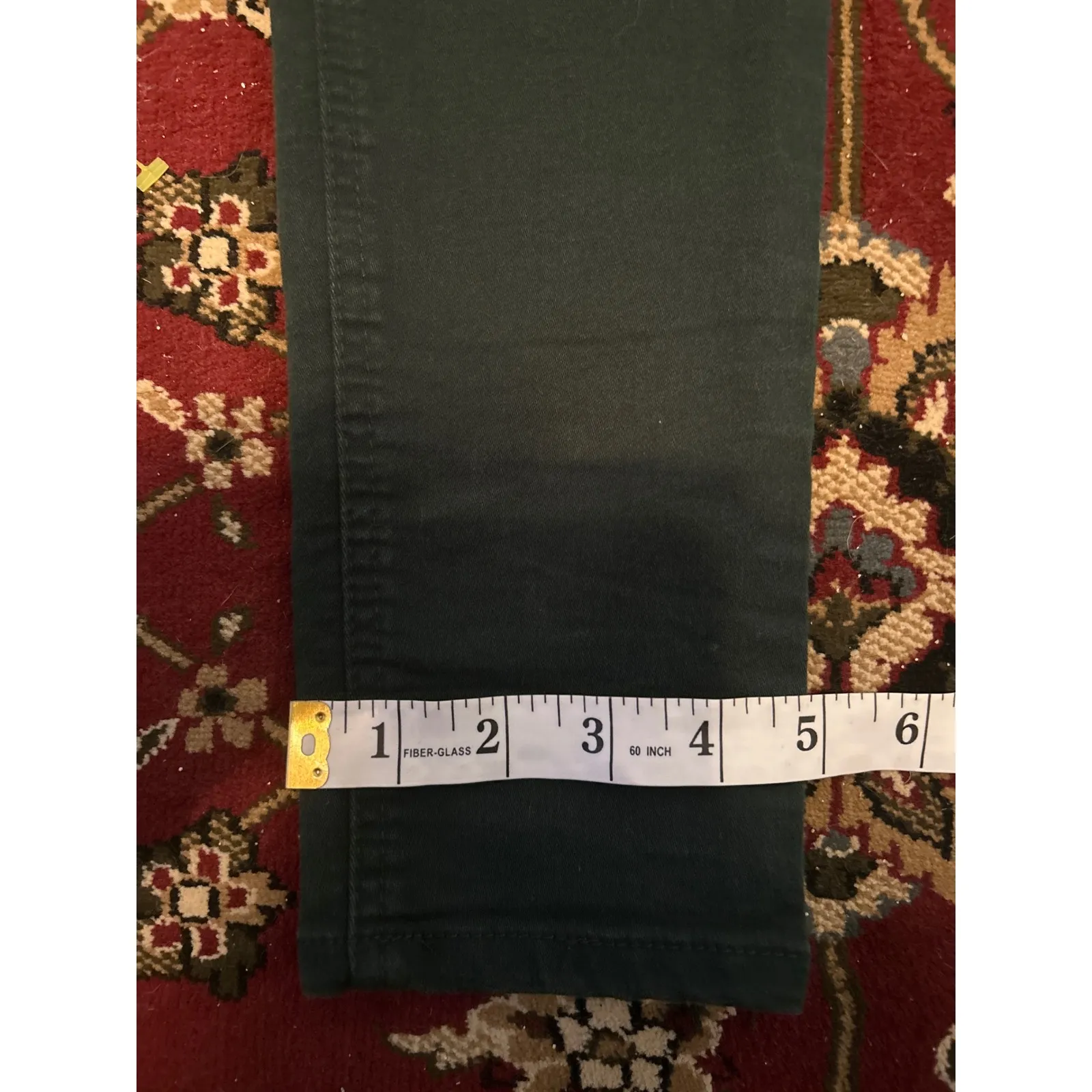 Democracy‎ Women's Green Ab Solution Skinny Jeans Size 2 Stretch Casual Denim - Image 8