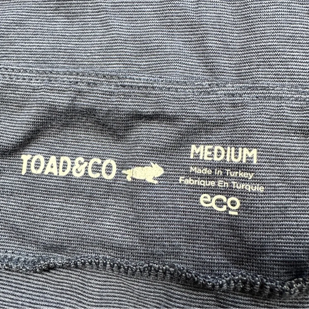 Toad&Co Women’s Organic Cotton Moxie Pencil Skirt in True Navy M Blue Size M - Image 8