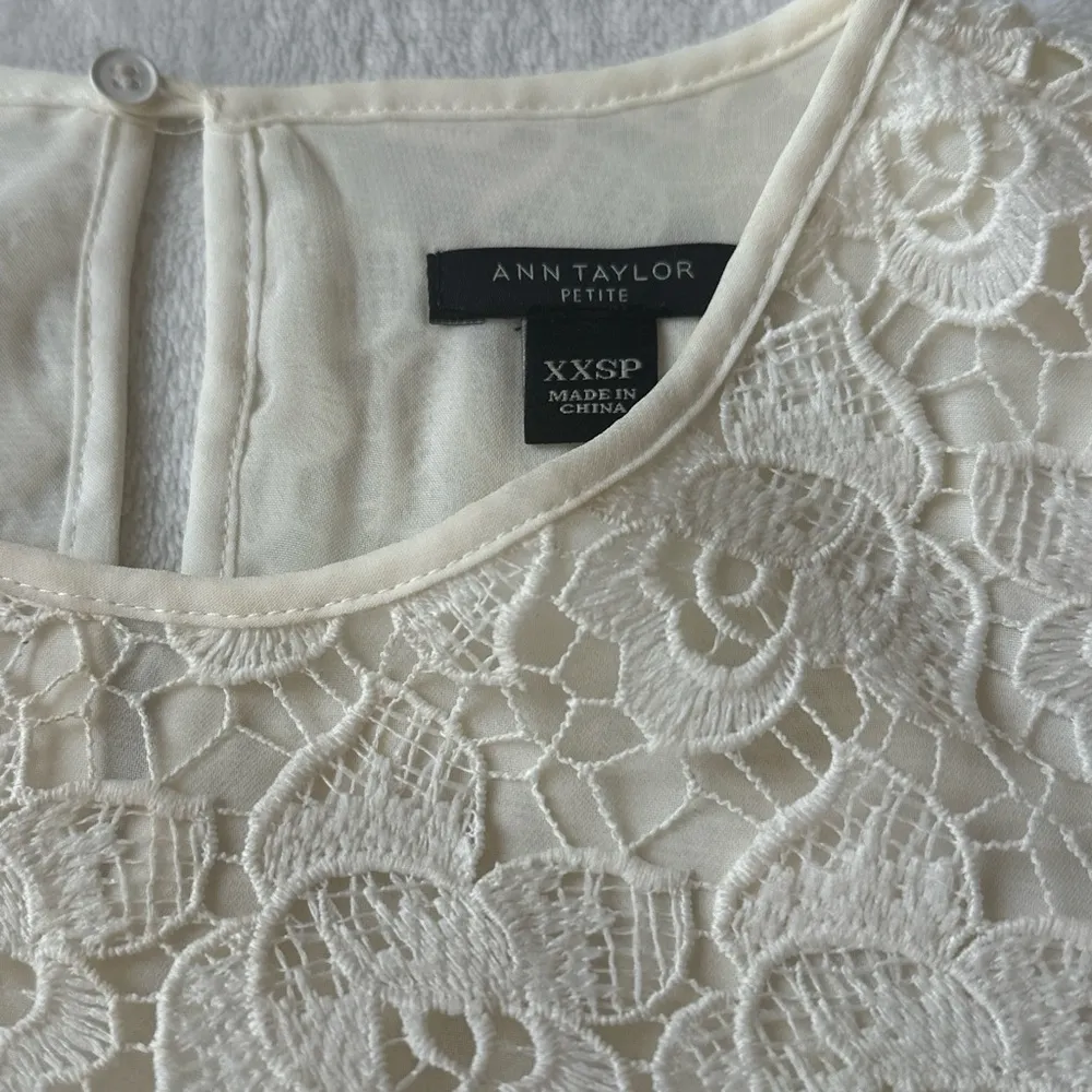 Ann Taylor lace blouse - Image 2