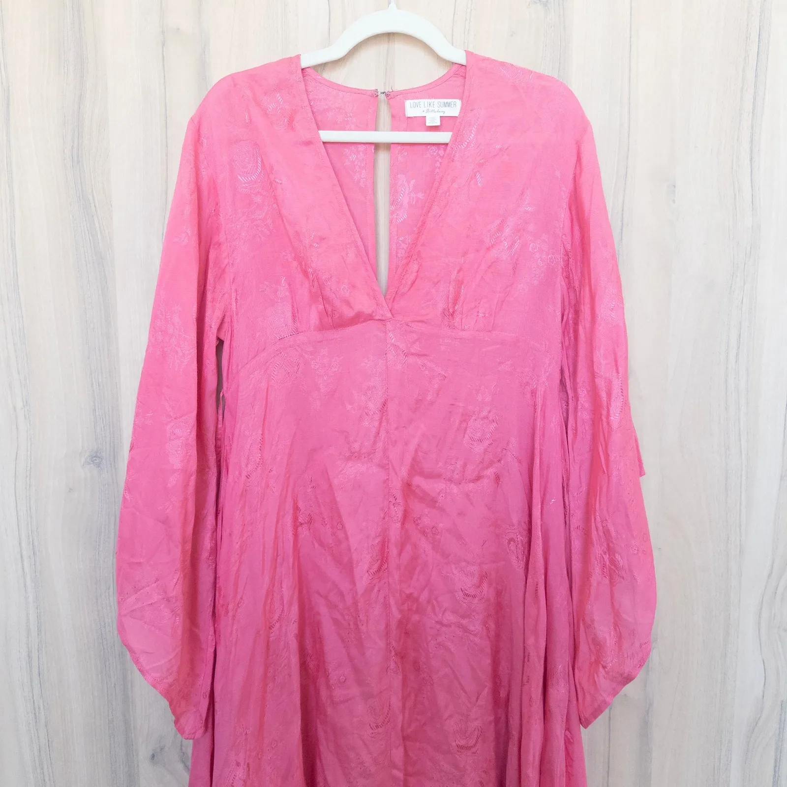 Billabong Love Like Summer Womens Florence Dress Size M Pink Boho Fairy Beach Size M - Image 2